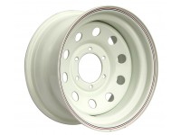 Диск усиленный Тойота Ниссан стальной белый 6x139,7 7xR15 d110 ET-15
