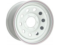 Диск усиленный Тойота Ниссан стальной белый 6x139,7 7xR16 d110 ET+30