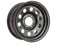 Диск усиленный Тойота Ниссан Mitsubishi L200 2005+ стальной черный 6x139,7 8xR16 d110 ET+30