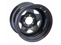 Диск усиленный Тойота Ниссан стальной черный 6x139,7 10xR17 d110 ET-40 (треуг.)