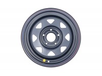 Диск усиленный JEEP стальной черный 5x127 8xR16 d75 ET-0