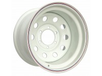 Диск усиленный Тойота Ниссан стальной белый 6x139,7 10xR15 d110 ET-44