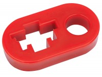 Держатель рукоятки РИФ для домкрата Hi-Lift (красный)