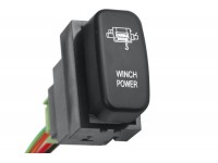 Кнопка ВКЛ/ВЫКЛ, оранжевый, WINCH POWER MITSUBISHI