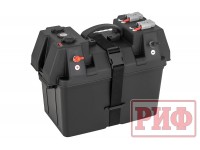 Бокс аккумуляторный 2xUSB, 1x12В, вольтметр с индикацией 424х251х306