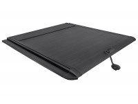 Крышка кузова РИФ для JAC T8, роллета раздвижная 1538х1606 мм, алюминиевая, черная