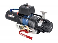 Лебёдка электрическая 12V Runva 12500 lbs 5670 кг (влагозащищенная), комб. росп., синтетический трос