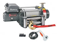 Лебёдка электрическая (индустр.) 12V Runva 12000 lbs 5443 кг