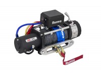 Лебёдка электрическая 12V Runva 9500 lbs 4350 кг (синтетический трос)