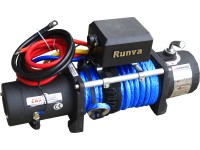 Лебёдка электрическая 12V Runva 10000 lbs 4500 кг (синтетический трос)