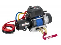 Лебёдка электрическая 12V Runva 12500 lbs 5670 кг короткий барабан, синтетический трос