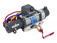 Лебёдка электрическая двухскоростная 12V Runva 10000 lbs 4500 кг (синтетический трос)