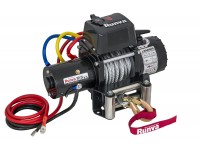 Лебёдка электрическая 12V Runva 12500 lbs 5670 кг короткий барабан, стальной трос