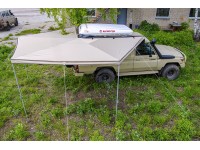 Маркиза автомобильная РИФ веерная 2,5х2,5 м (правая)