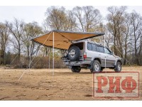 Маркиза автомобильная РИФ комбинированная (прямоугольная с веерной частью) 2,0х2,0 м (левая)