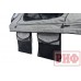 Палатка на крышу автомобиля РИФ Soft RT02-120 PRO, тент серый, 120х(240+70)х115 см