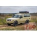 Палатка на крышу автомобиля РИФ Soft RT02-120 PRO, тент серый, 120х(240+70)х115 см