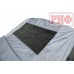 Палатка на крышу автомобиля РИФ Soft RT02-120 PRO, тент серый, 120х(240+70)х115 см