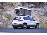 Палатка на крышу автомобиля РИФ Hard RT04-125W, корпус белый, тент серый 210х125х150
