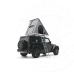 Палатка на крышу автомобиля AUTOHOME COLUMBUS VARIANT SMALL GRAY X-LONG, тент серый, лестница 215 мм