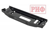 Площадка РИФ под лебёдку в штатный бампер Nissan Patrol Y61 2004+