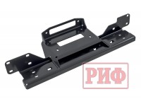 Площадка РИФ под лебёдку в штатный бампер Toyota Hilux 2020+ Black Onyx