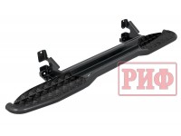 Пороги РИФ силовые Toyota Land Cruiser Prado 150 (чёрные)