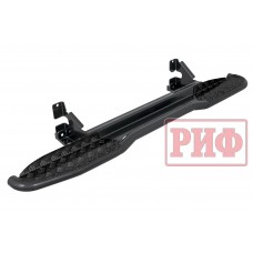 Пороги РИФ силовые Toyota Land Cruiser Prado 150 (чёрные)