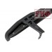 Пороги РИФ силовые Toyota Land Cruiser Prado 150 (чёрные)