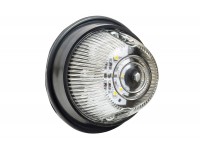 Повторитель поворота УАЗ на светодиодах (белый рассеиватель) 6LED-1-12V