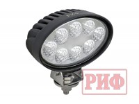 Фара водительского света РИФ 142х122х66 мм 24W LED