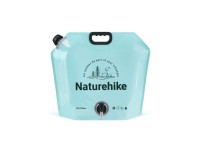 Канистра Naturehike Ling Wo для воды, 10 л., мягкая, голубая
