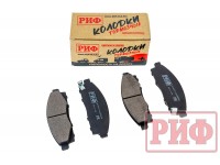 Колодки тормозные передние РИФ Mitsubishi L200 2005+, Pajero Sport 2008-2015