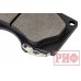 Колодки тормозные передние РИФ Toyota LC120, 150, Hilux 2005+, Pajero 4