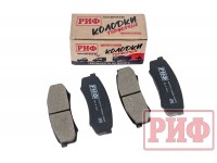 Колодки тормозные задние РИФ Toyota LC 120, Mitsubishi Pajero 3, 4